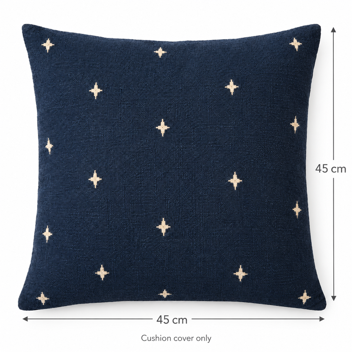 Midnight Star Jacquard Cushion Cover