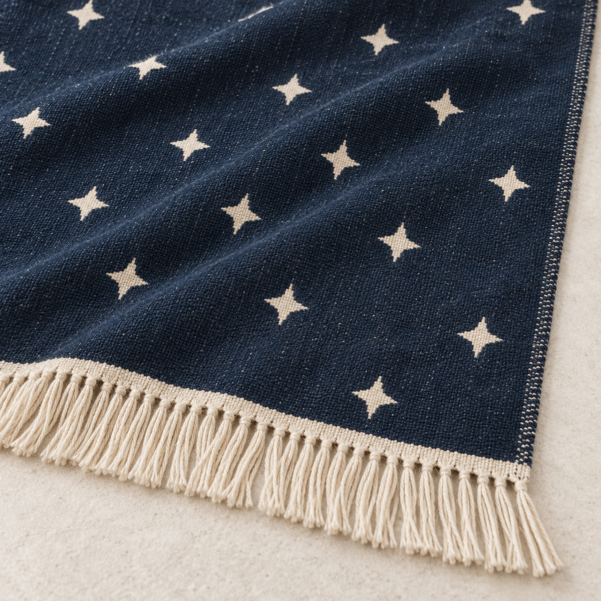 Midnight Star Jacquard Throw